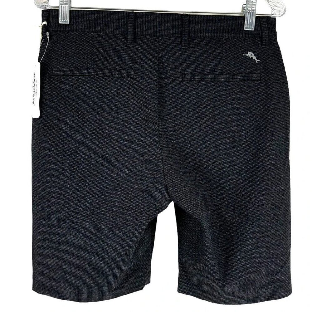 Tommy Bahama Men's Size 40 Black Chip Shot 10" Inseam Performance Golf Shorts - Picture 2 of 6